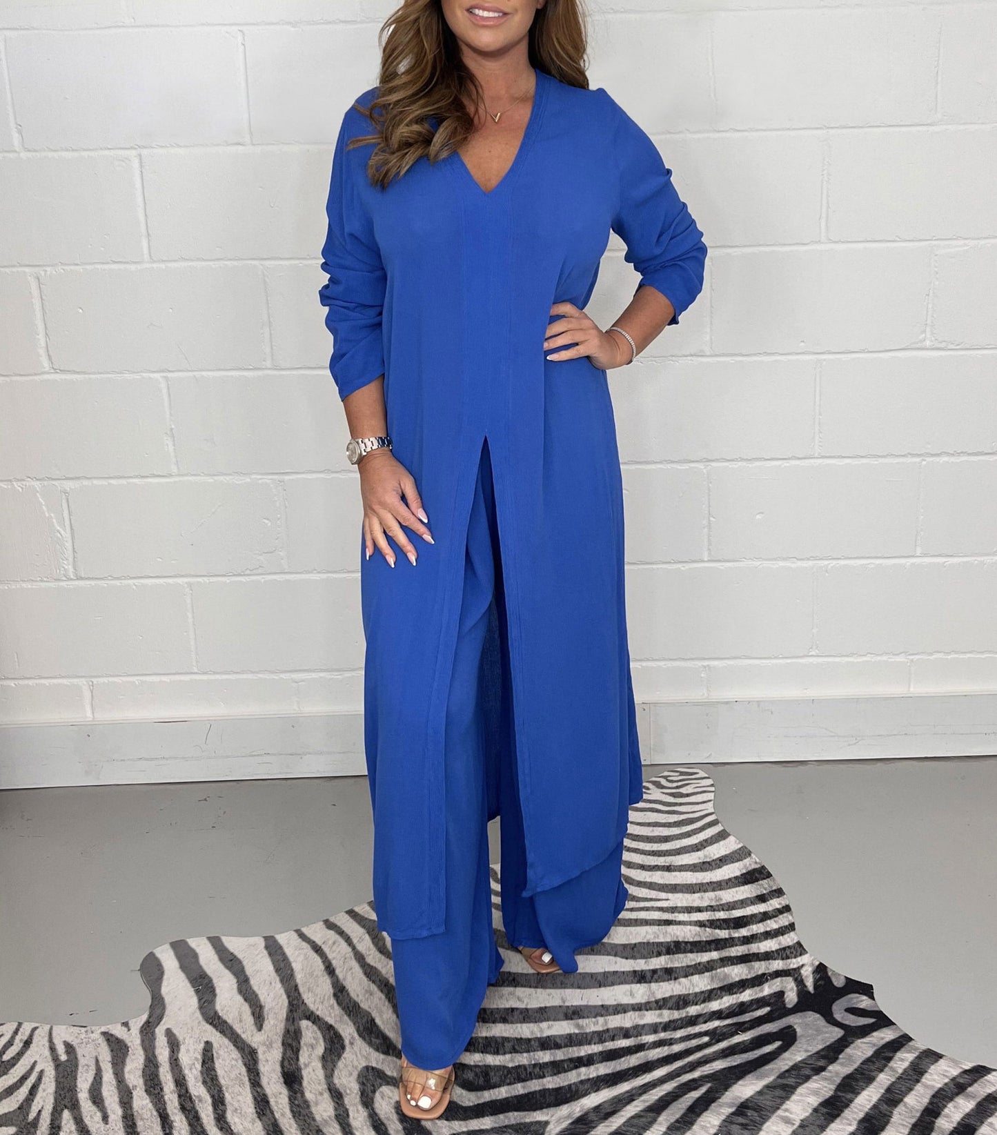Ensemble Chic en Tissu Aérien
