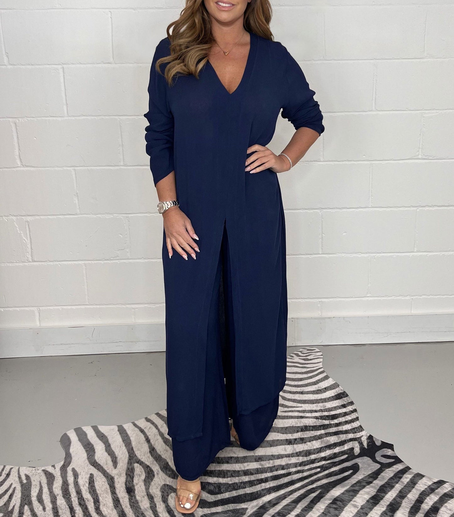 Ensemble Chic en Tissu Aérien