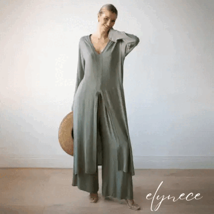 Ensemble Chic en Tissu Aérien