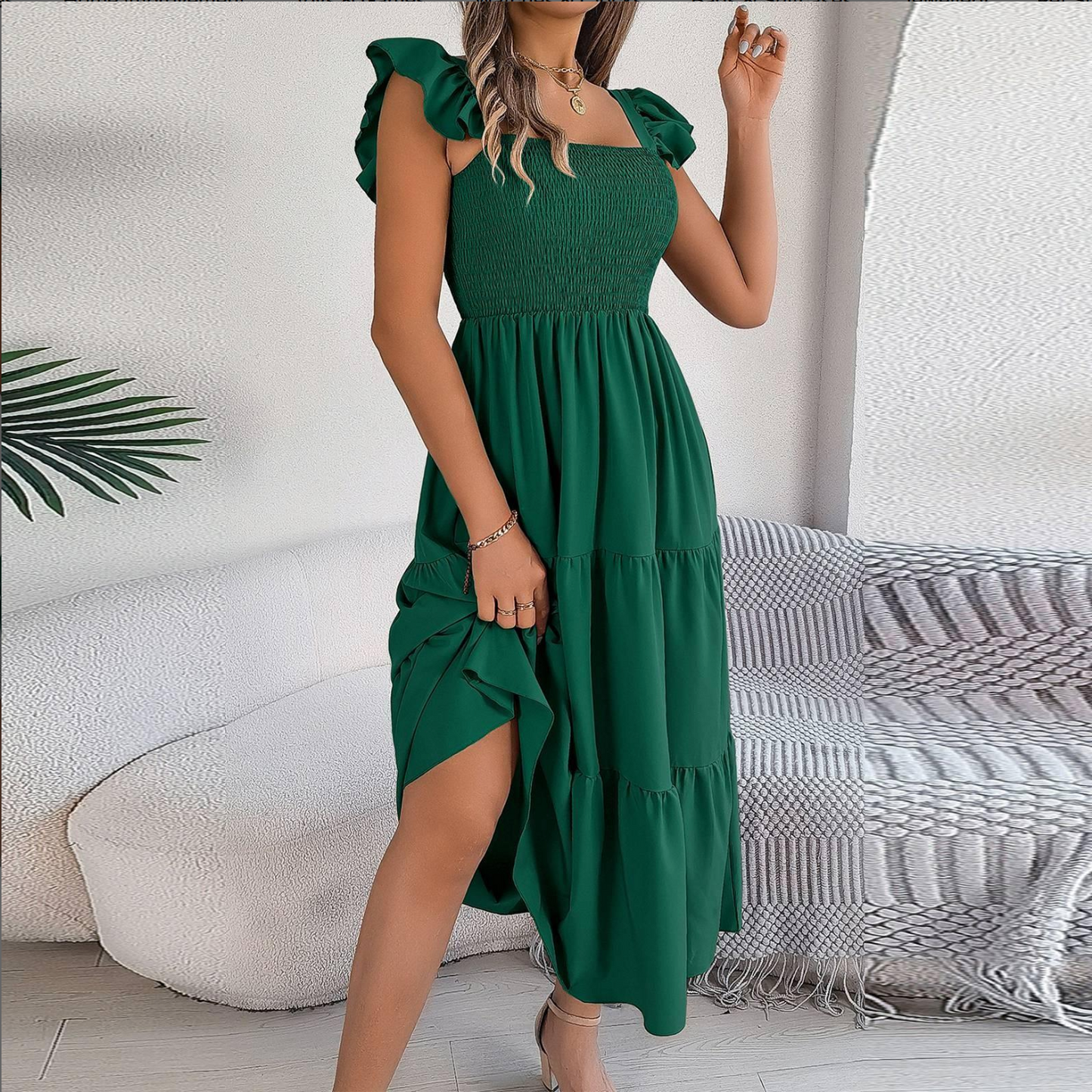 Robe Prestige Plissée & Structurée