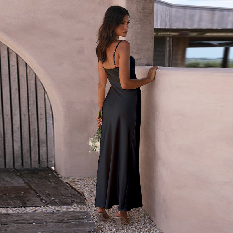 Élise – Robe Chic à Couleur Uni