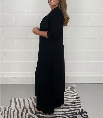 Ensemble Chic en Tissu Aérien