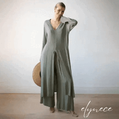 Ensemble Chic en Tissu Aérien
